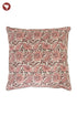 20s Cotton Cushion Cover in Floral Block Print