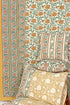 20s Cotton KING SIZE Bed Cover in Block Print