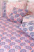 20s Cotton KING SIZE Bed Cover In Block Print