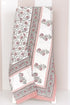 20s Cotton Bed Cover in Floral Block Print