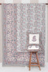 20s Cotton KING SIZE Bed Cover In Block Print
