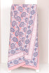 20s Cotton Bed Cover in Floral Block Print