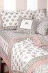 Mulmul Cotton Quilt in Floral Block Print