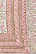 Mulmul Cotton Quilt Floral Block Print