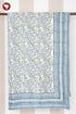Mulmul Cotton Quilt in Floral Block Print