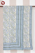 Mulmul Cotton Quilt in Floral Block Print