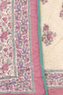 Mulmul Cotton Quilt in Floral Block