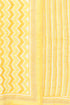 Mulmul Cotton Quilt in Block Print Yellow