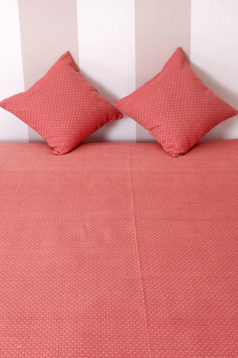 Khaadi Cotton Bed Cover In Floral Block Print