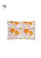 20s Cotton Cushion Cover in Floral Block Print