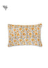 20s Cotton Cushion Cover in Block Print with Piping