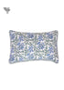 20s Cotton Cushion Cover in Floral Block Print