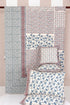 20s Cotton KING SIZE Bed Cover in Floral Block Print