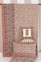 20s Cotton Bed Cover in Floral Block Print