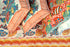 40s Pillow Cover In Graphic Block Print