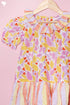 Cotton Frock & Shorts Set In Block Print