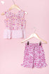 Cotton Co-Ord Set In Block Print
