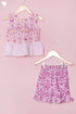 Cotton Co-Ord Set In Block Print