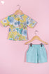 Cotton Co-Ord Set In Floral Print