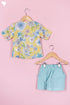 Cotton Co-Ord Set In Floral Print