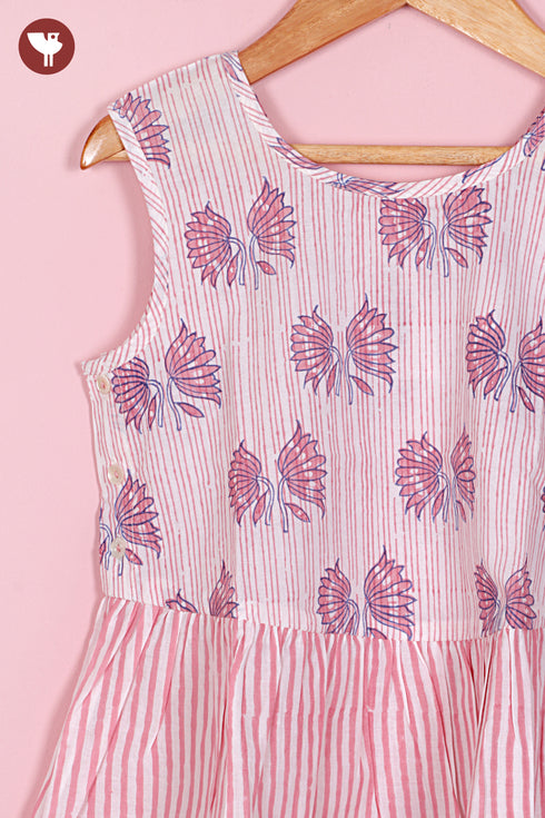 Cambric Cotton Girls Top & Short Set