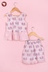 Cambric Cotton Girls Top & Short Set