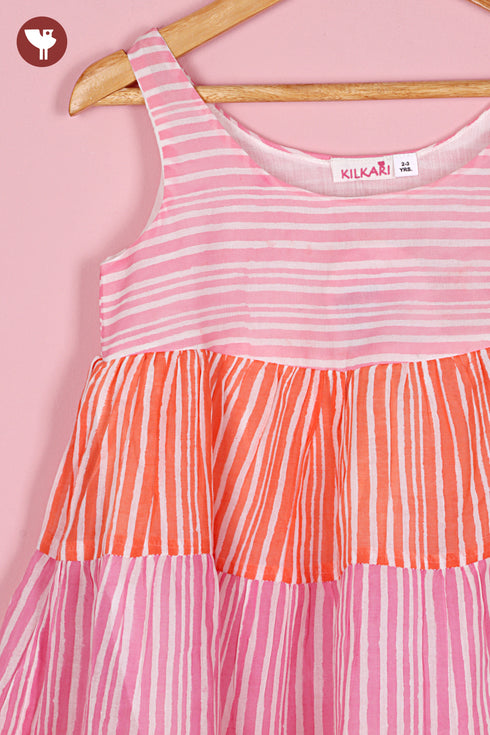 Mul Mul Cotton Girls Top & Short Set