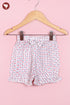Cambric Cotton Girls Top & Short Set