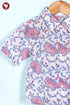 Cambric Cotton Shirt & Shorts Set in Block Print