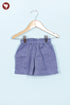 Cambric Cotton Shirt & Shorts Set in Block Print