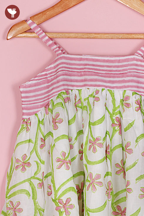Mul Mul Cotton Girls Top & Short Set