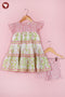 Mul Mul Cotton Girls Top & Short Set