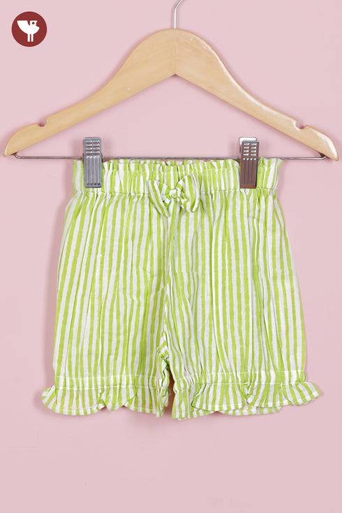 MulMul Cotton Girls Top & Short Set