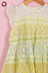 Mul Mul Cotton Girls Dress & Short Set in Floral Block Print
