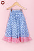Mul Mul Cotton Lehenga Set In Block Print