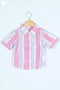 Cambric Cotton Boys Shirt In Block Print