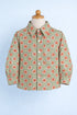 Cambric Cotton Sage Green Boys Shirt