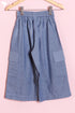 Cambric Cotton Blue Girls Pant