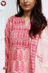 Chanderi Silk Kurta Dupatta And Pant Set With Block Print