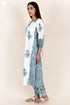 Bizzy Lizzy Kurta Pant Set With Kota Dupatta In Block Print