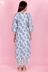Bizzy Lizzy Kurta Pant Set With Kota Dupatta In Block Print