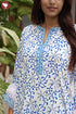 Bizzy Lizzy Kurta Pant Set With Kota Dupatta In Block Print