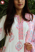 Bizzy Lizzy Kurta And Pant Set With Kota Dupatta In Block Print
