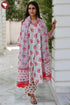 Bizzy Lizzy Kurta Pant Set With Kota Dupatta In Block Print