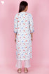 Bizzy Lizzy Kurta Pant Set With Kota Dupatta In Block Print