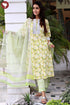 Cambric Cotton Kurta And Pant Set With Kota Dupatta In Block Print