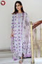 Cambric Cotton Kurta Pant With Kota Dupatta Set In Block Print