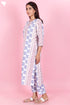 Cotton Kurta Pant Set With Kota Dupatta In Block Print