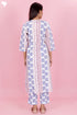 Cotton Kurta Pant Set With Kota Dupatta In Block Print