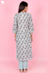 Cotton Kurta Pant Set With Kota Dupatta In Block Print